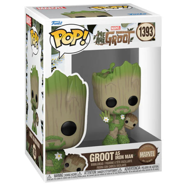 Funko Pop! We Are Groot - Groot Iron Man