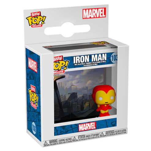 Funko Bitty Pop! Marvel: Iron Man Avengers Tower - Deluxe