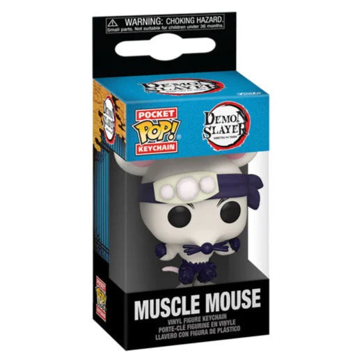 Funko Pop! Pocket Keychain: Demon Slayer - Muscle Mouse