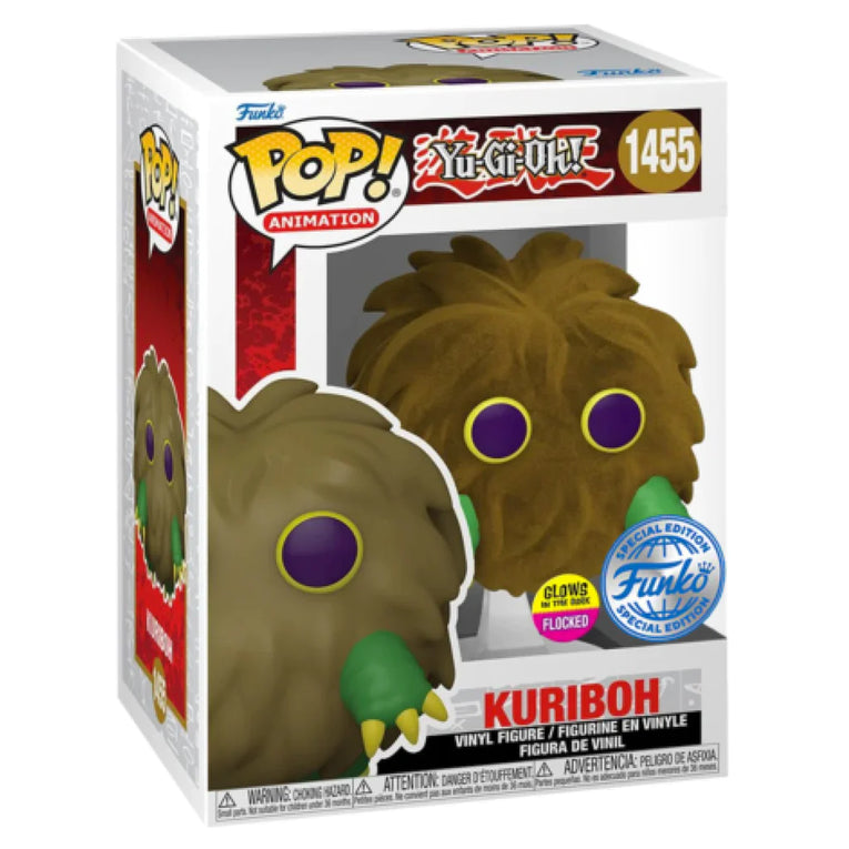 Funko Pop! Yu-Gi-Oh - Kuriboh US Exclusive Flocked Glow