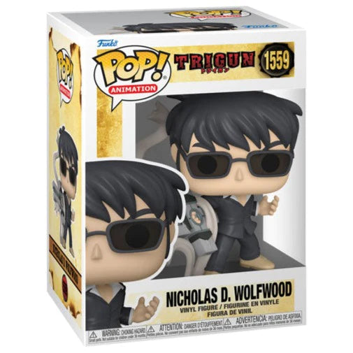 Funko Pop! Trigun - Nicholas Wolfwood with Punisher