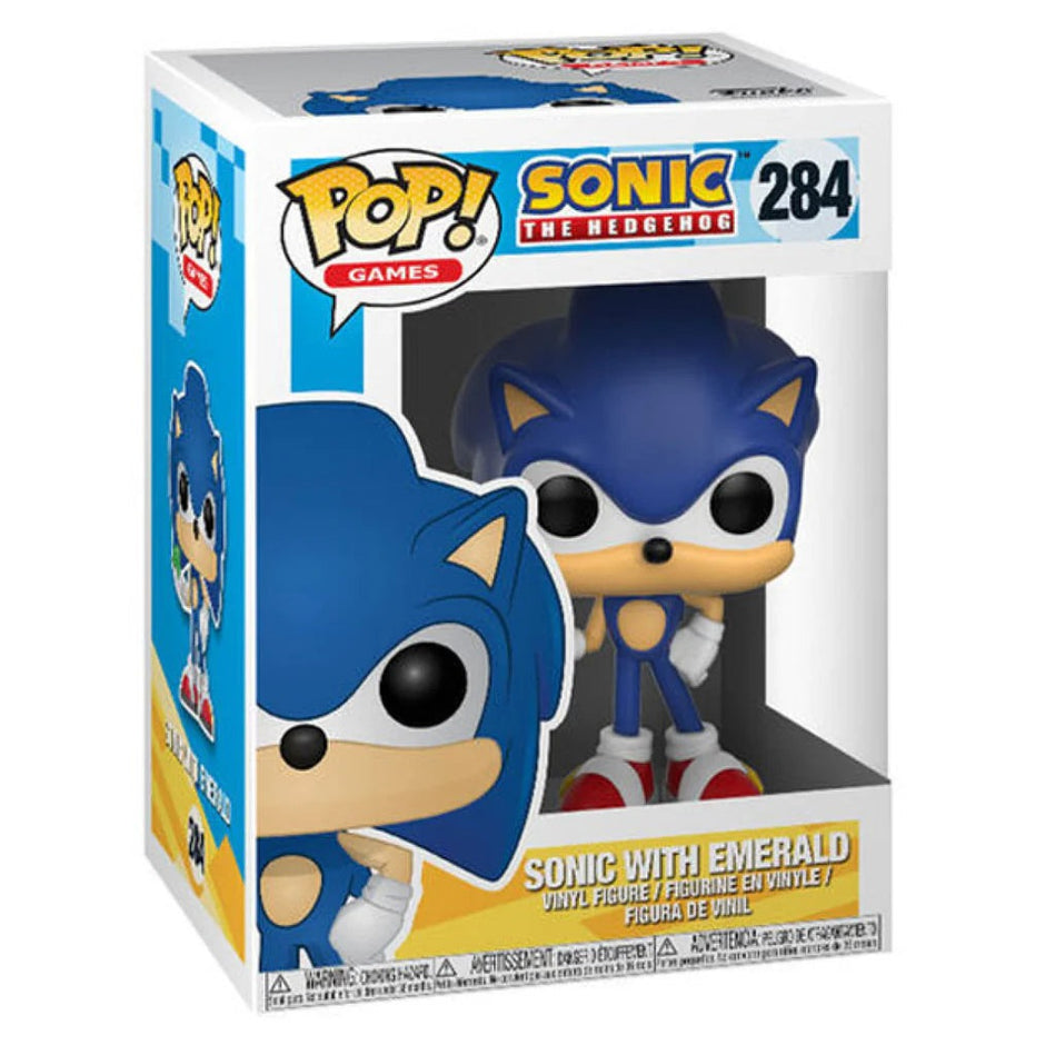 Funko Pop! Sonic the Hedgehog - Sonic with Emerald