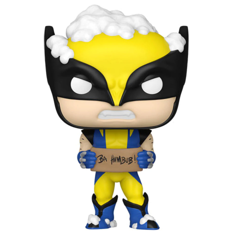 Funko Pop! Marvel Comics - Wolverine with Sign Holiday