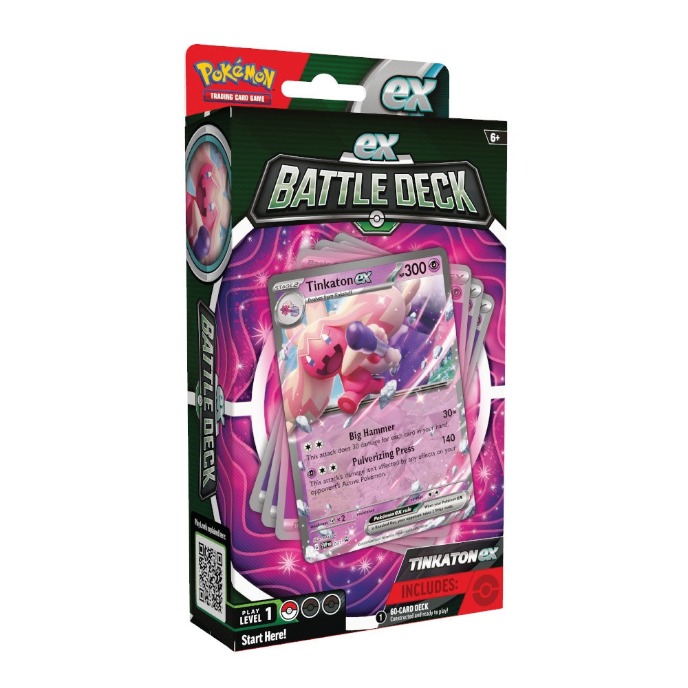 Pokémon: Chien-Pao ex or Tinkaton ex Battle Deck