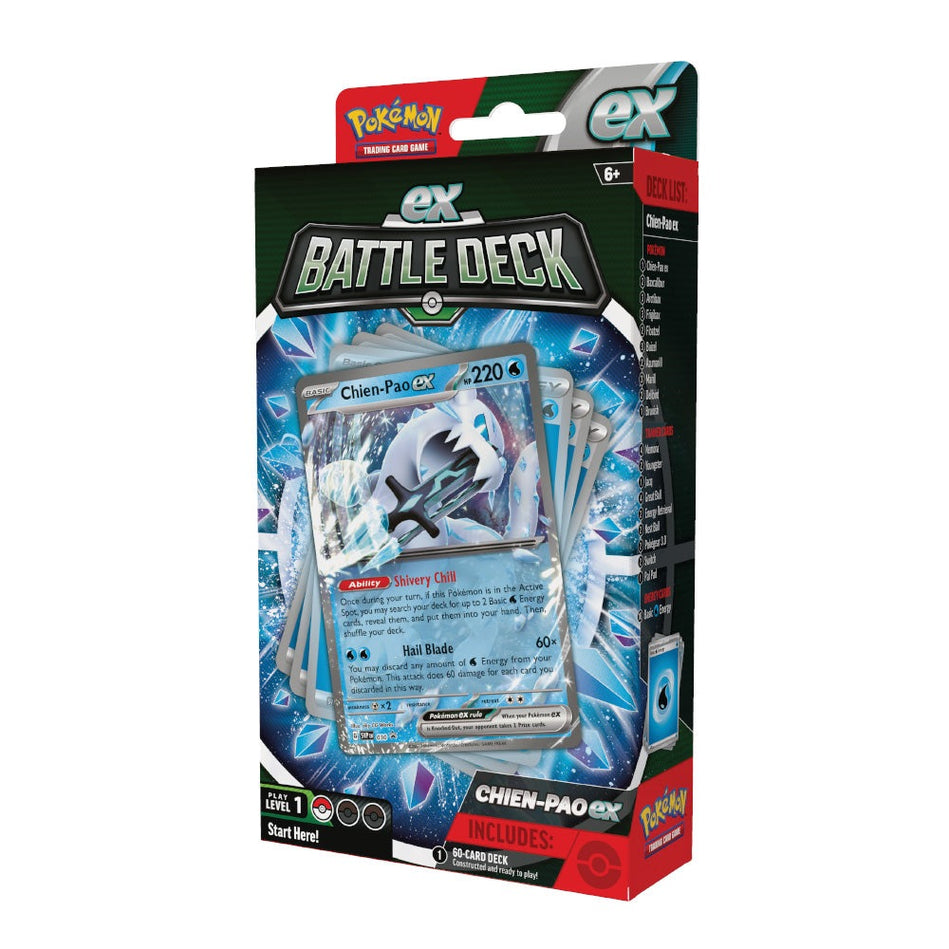 Pokémon: Chien-Pao ex or Tinkaton ex Battle Deck