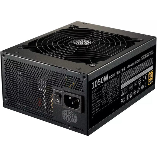 Cooler Master MWE 1050W 80 Plus Gold Fully Modular Power Supply