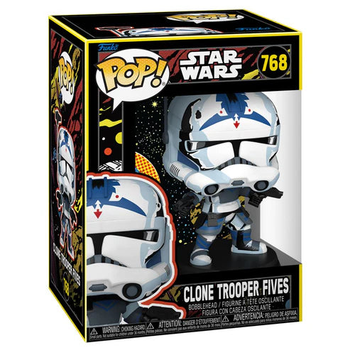 Funko Pop! Star Wars: The Clone Wars - Fives Retro