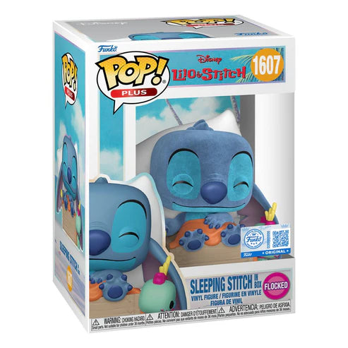 PREORDER - Funko Pop! Lilo & Stitch - Sleeping Stitch in Box Flocked