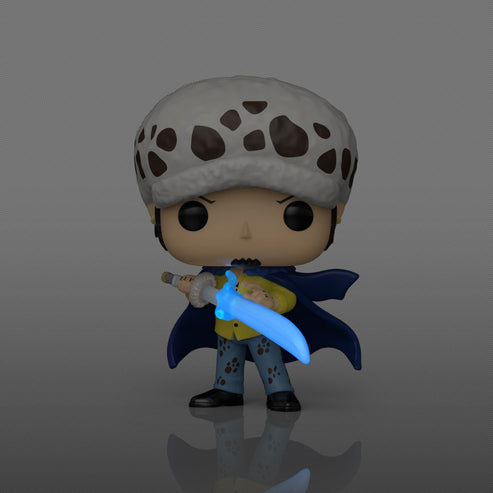 Funko Pop! One Piece - Trafalgar Law with Blue Anesthesia Glow