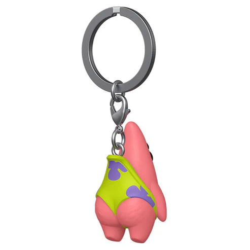 PREORDER Funko Pop! Pocket Keychain: SpongeBob Squarepants - Patrick with Wedgie