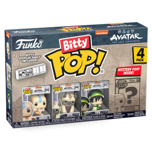 Funko Bitty Pop! Avatar - The Last Airbender - Aang 4 Pack