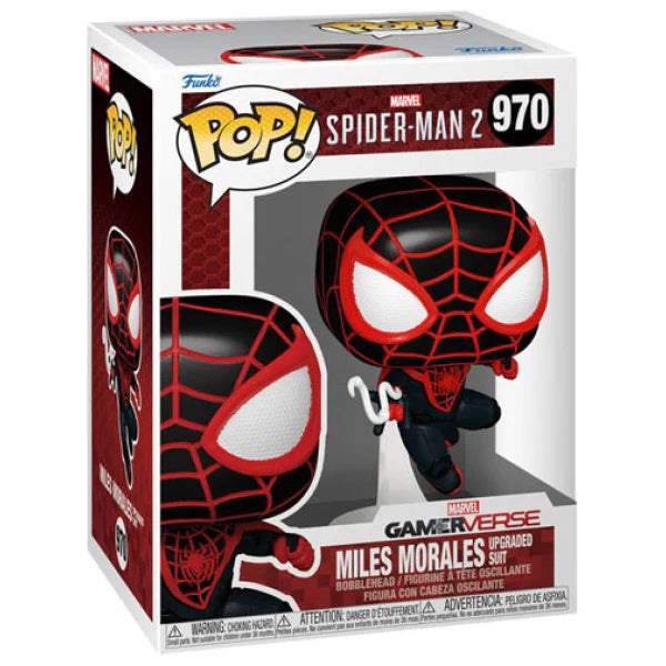 Funko Pop! Spiderman 2 Video Game 2023 - Miles Morales Upgraded Suit