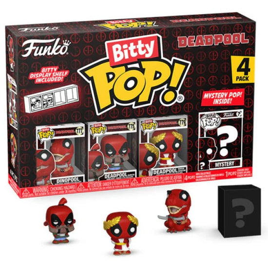 Funko Bitty Pop! Deadpool - Dinopool 4 Pack