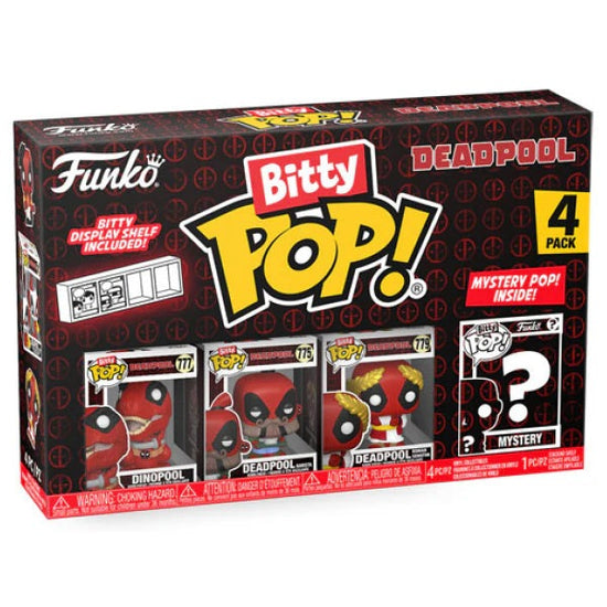 Funko Bitty Pop! Deadpool - Dinopool 4 Pack