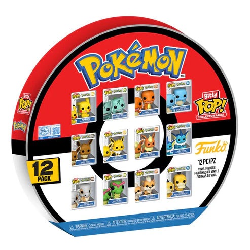 PREORDER - Funko Bitty Pop! Pokémon - Collector 12 Pack - Pokeball