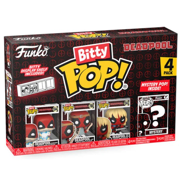 Funko Bitty Pop! Deadpool - Sleepover 4 Pack