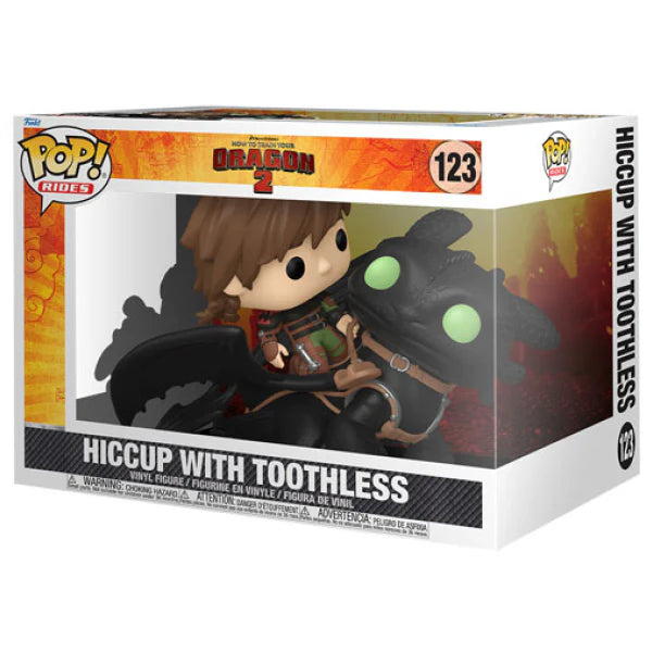 Funko Pop! Rides: How to Train Your Dragon 2 - Hiccup with Toothless