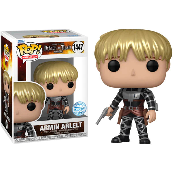 Funko Pop! Attack on Titan - Armin Arlert Season 5 Exclusive Metallic