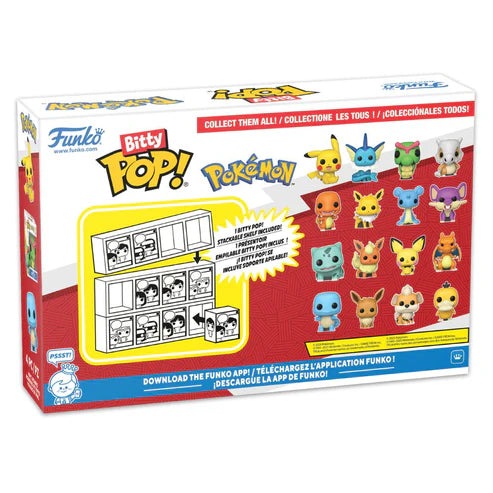 Funko Bitty Pop! Pokemon - Charmander: 4 Pack