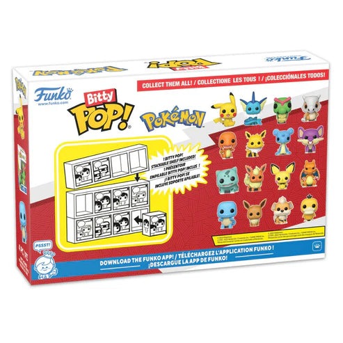 Funko Bitty Pop! Pokemon - Squirtle: 4 Pack