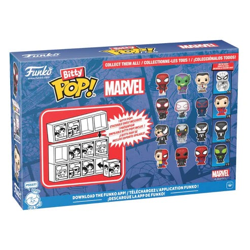 Funko Bitty Pop! Spider-Man Series 3: 4 Pack