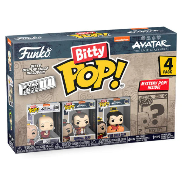 Funko Bitty Pop! Avatar - The Last Airbender - Iroh 4 Pack