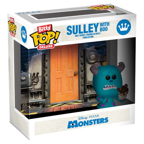 Funko Bitty Pop! Monsters Inc. Sulley With Doors - Deluxe