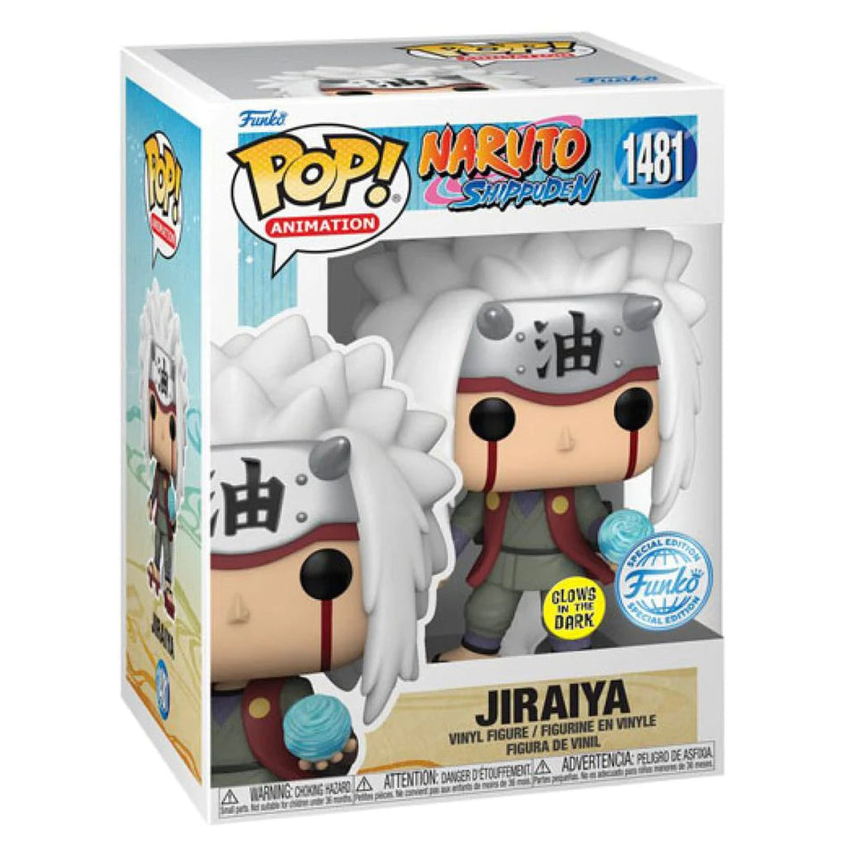 Funko Pop! Animation: Naruto Shippuden – Naruto - Jiraiya with Rasengan Glow in the dark