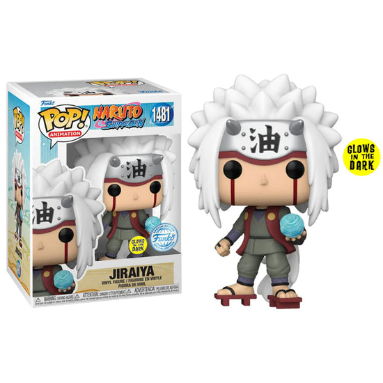 Funko Pop! Animation: Naruto Shippuden – Naruto - Jiraiya with Rasengan Glow in the dark