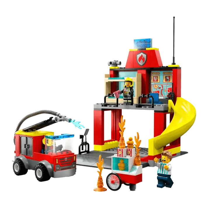 LEGO: Fire Station and Fire Engine