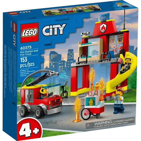 LEGO: Fire Station and Fire Engine