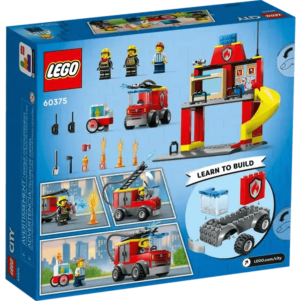 LEGO: Fire Station and Fire Engine