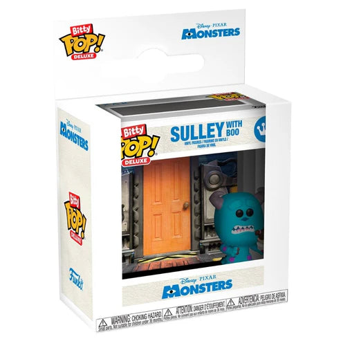 Funko Bitty Pop! Monsters Inc. Sulley With Doors - Deluxe