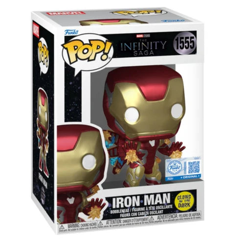 PREORDER - Funko Pop! Iron Man with Beams Glow in the Dark