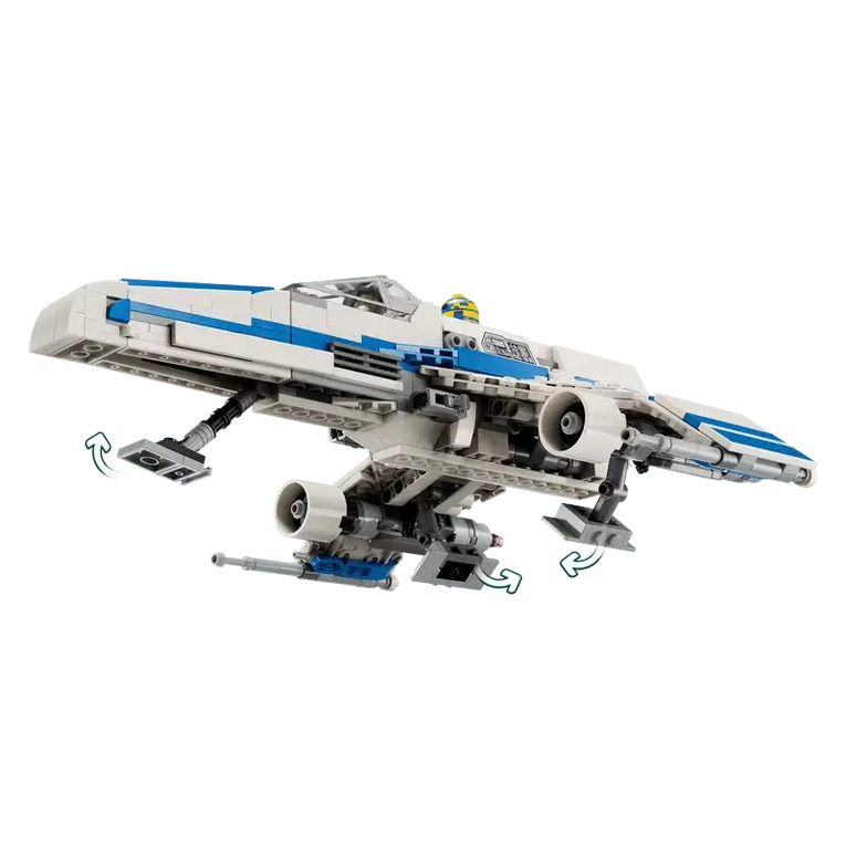 LEGO: New Republic E-Wing™ vs. Shin Hati’s Starfighter™