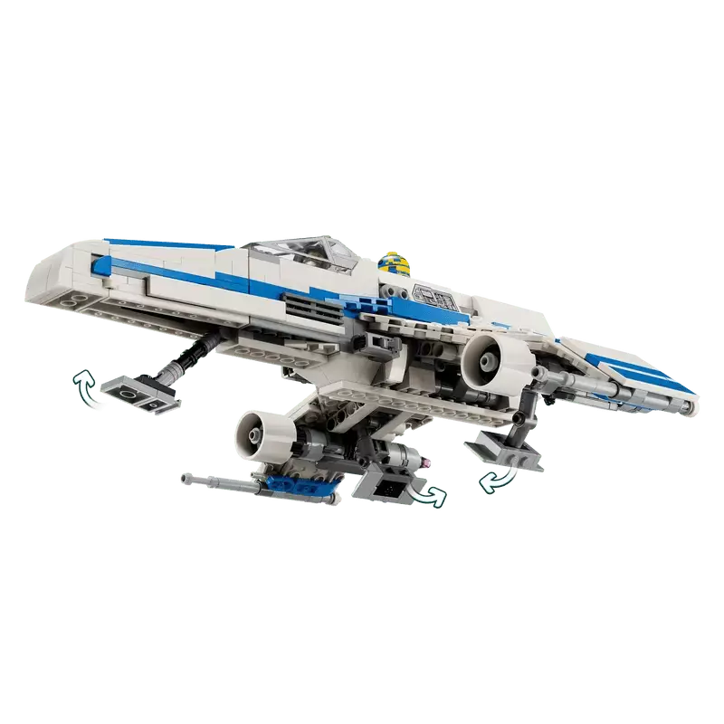 LEGO: New Republic E-Wing™ vs. Shin Hati’s Starfighter™