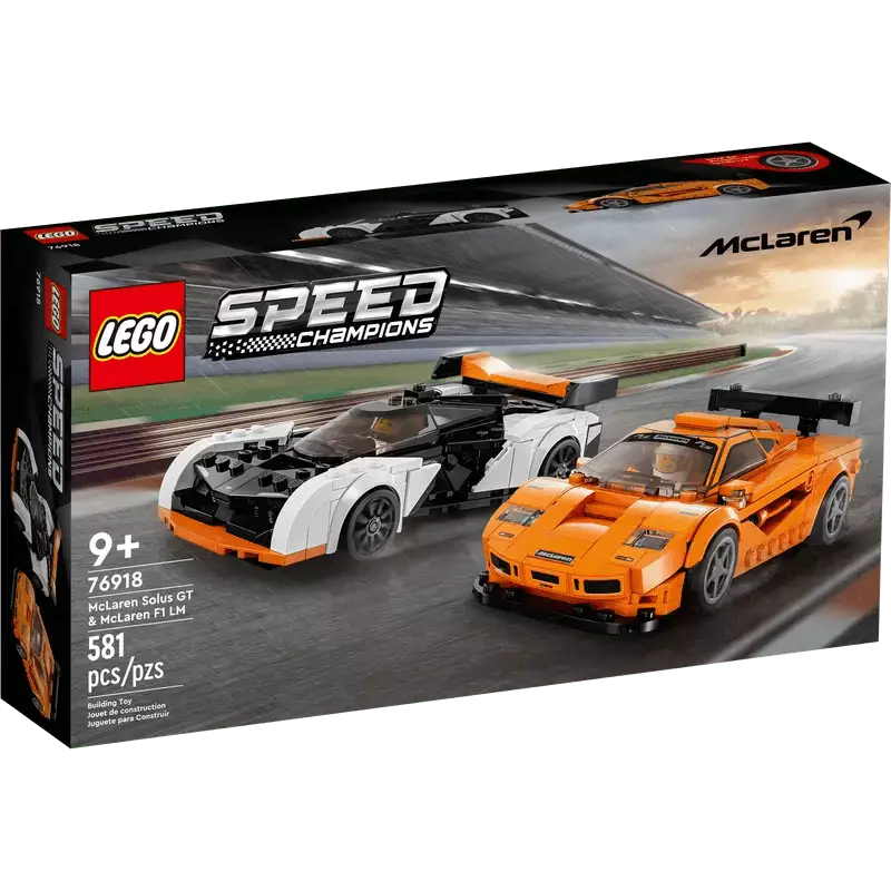 LEGO: McLaren Solus GT & McLaren F1 LM