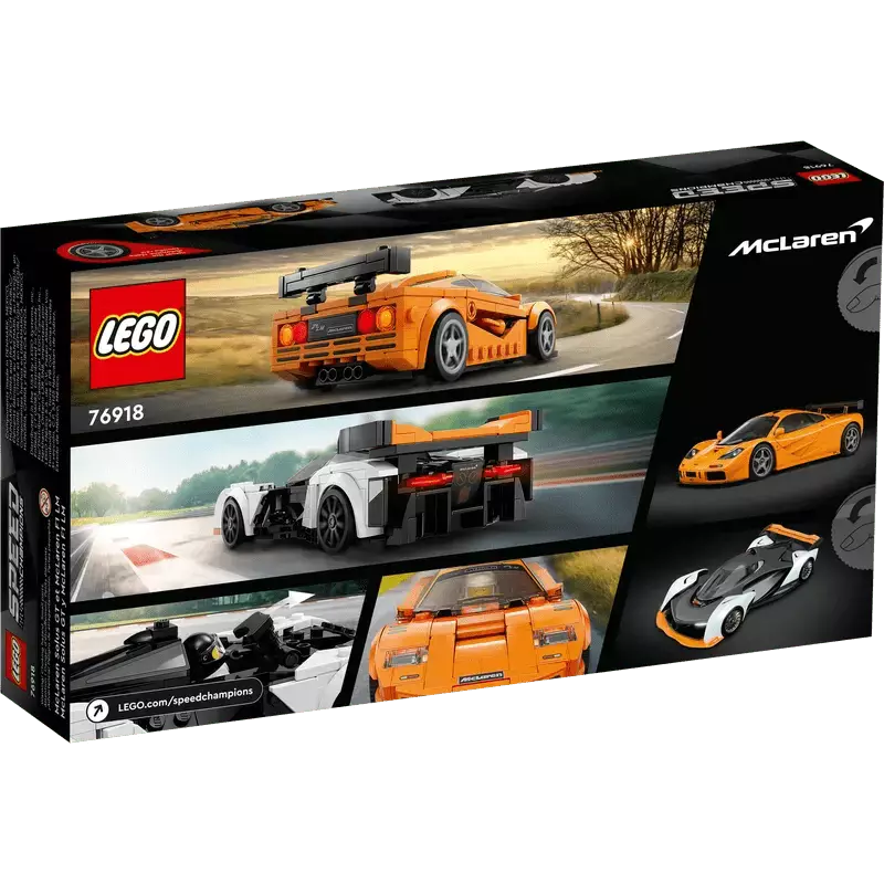 LEGO: McLaren Solus GT & McLaren F1 LM