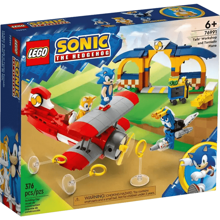 LEGO: Tails' Workshop and Tornado Plane