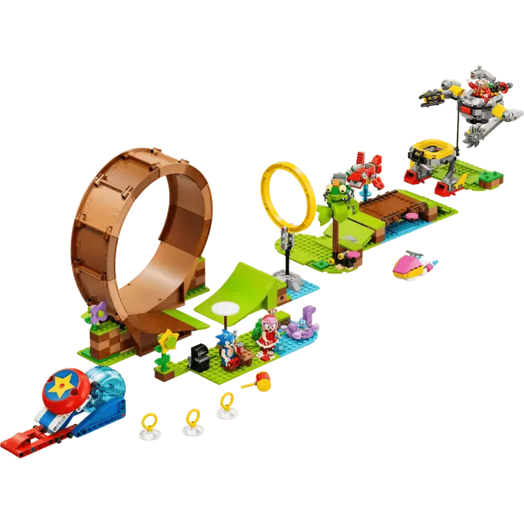 LEGO: Sonic's Green Hill Zone Loop Challenge