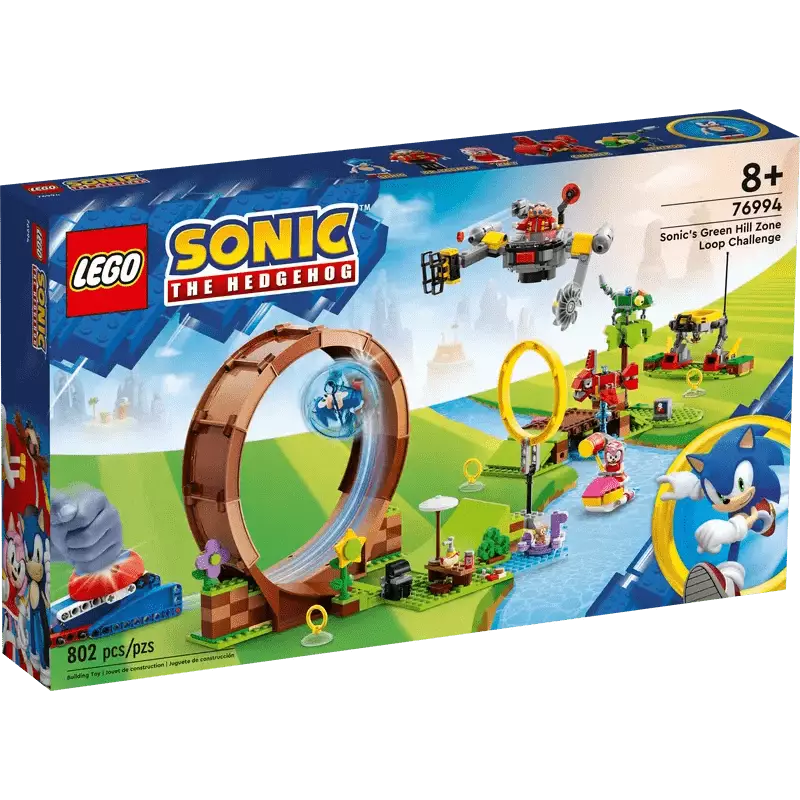 LEGO: Sonic's Green Hill Zone Loop Challenge