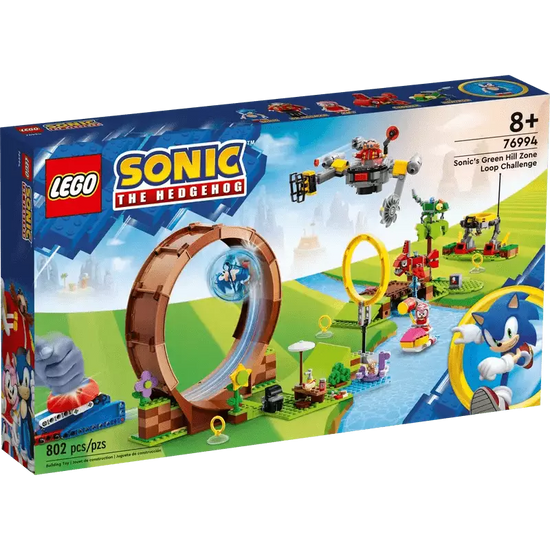 LEGO: Sonic's Green Hill Zone Loop Challenge