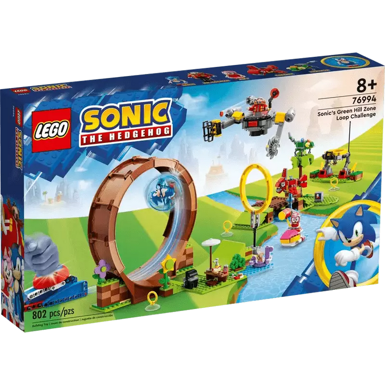 LEGO: Sonic's Green Hill Zone Loop Challenge