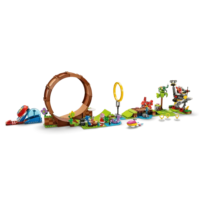 LEGO: Sonic's Green Hill Zone Loop Challenge