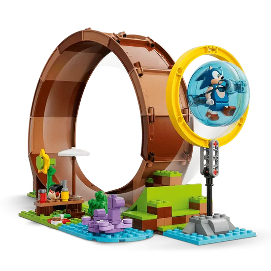 LEGO: Sonic's Green Hill Zone Loop Challenge