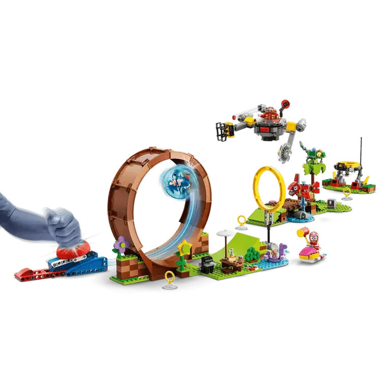 LEGO: Sonic's Green Hill Zone Loop Challenge