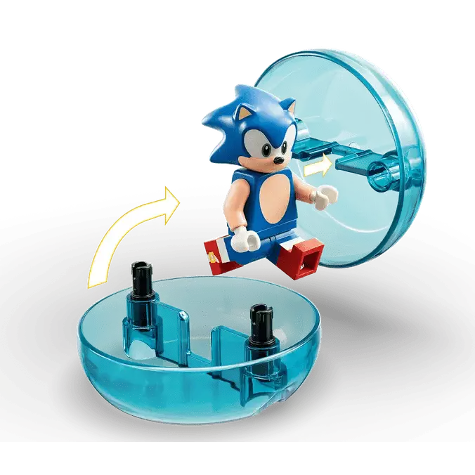 LEGO: Sonic's Green Hill Zone Loop Challenge