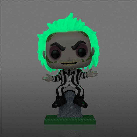 Funko Pop! Beetlejuice - Beetlejuice On Tombstone Glow