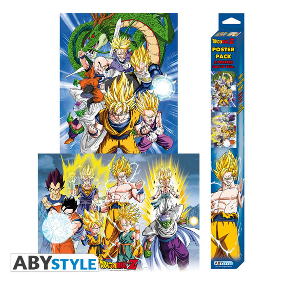 Dragon Ball – Set 2 Chibi Posters – Groups 52×38