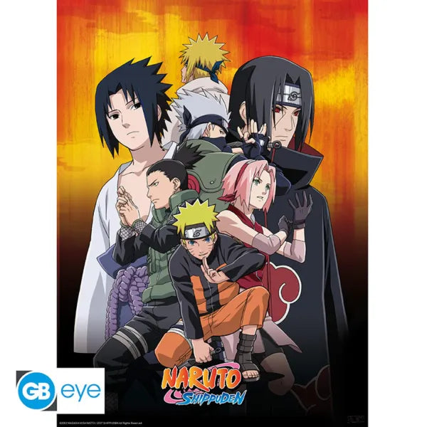 Naruto Shippuden – Set 2 Chibi Posters – Ninjas 52×38